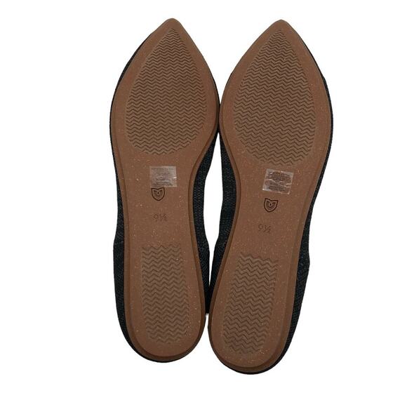 Rothy’s The Point Heathered Black Women’s Size 9.5 - Picture 4 of 8
